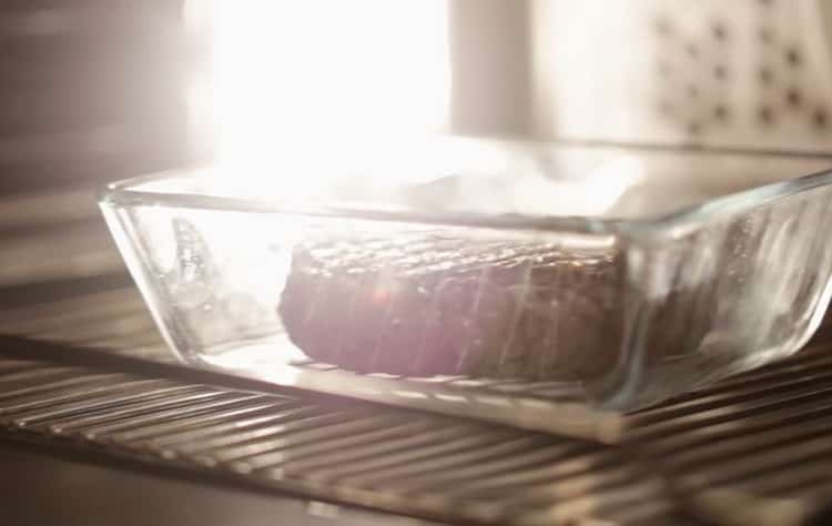 Preheat the oven for cooking