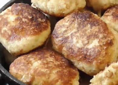 Lean squid cutlets according to a step by step recipe with photo