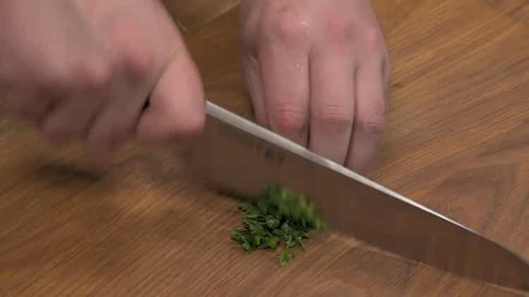 To prepare shrimp, prepare the ingredients