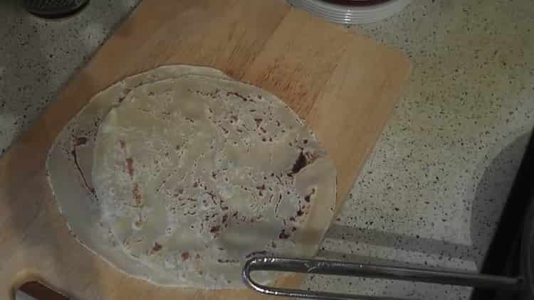 lavash for shawarma is ready