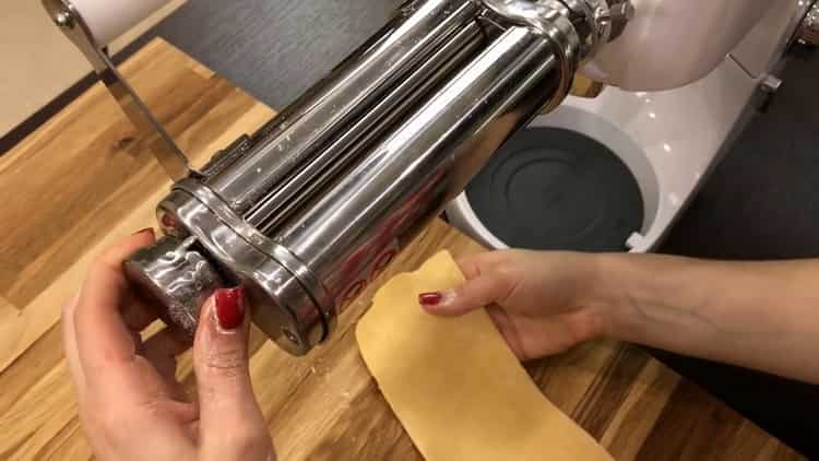 Prepare sheets for lasagna