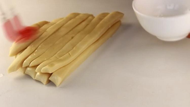 To prepare lagman noodles, prepare the ingredients