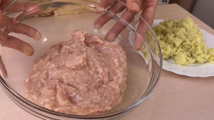 Cooking lazy cabbage rolls in the oven