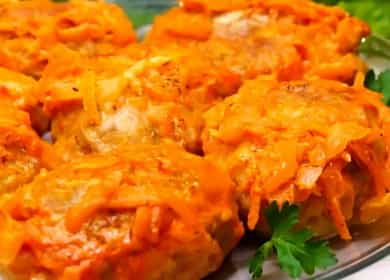 Lazy cabbage rolls with Beijing cabbage - especially delicious and delicate