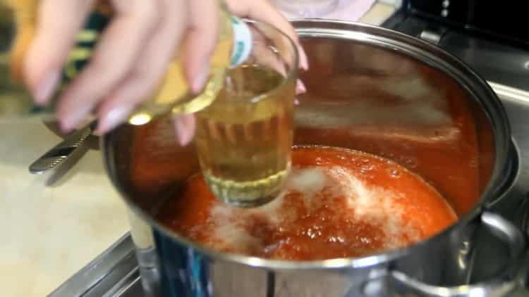 To combine lecho, combine the ingredients