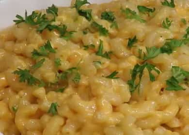 Cheese pasta - a hearty side dish or a quick lunch 🍝