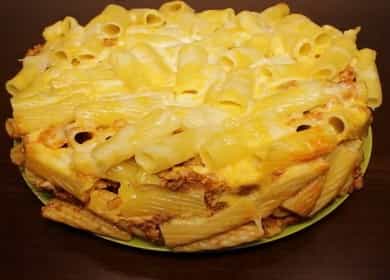 Delicious pasta casserole with minced meat - cook in a slow cooker 🍝