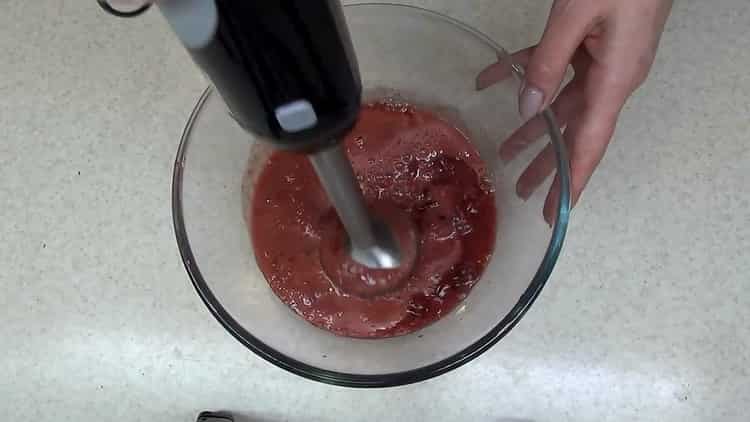 To prepare the cake, prepare the technique