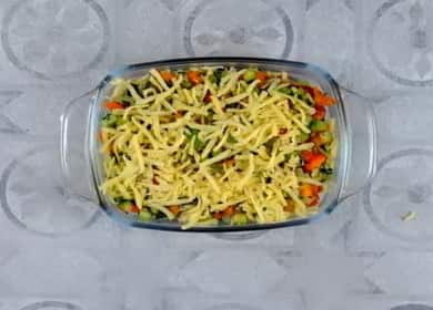 Delicious vegetable lasagna - simple, healthy and very tasty