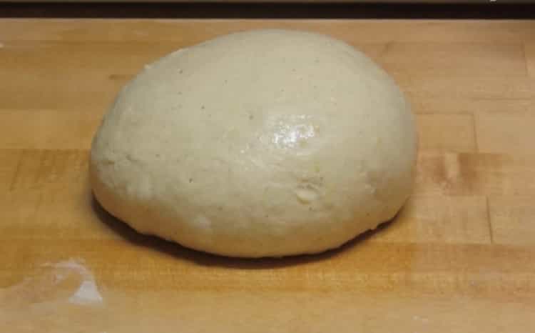 Steamed yeast dough step by step recipe with photo