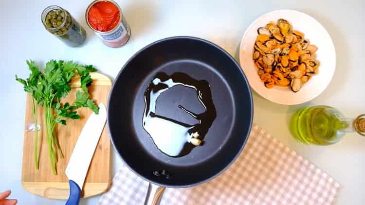 To prepare the paste, prepare the butter