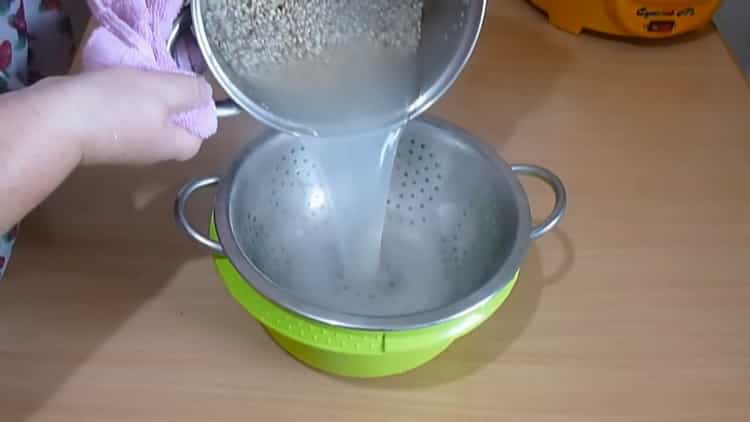 To make barley, rinse the cereal