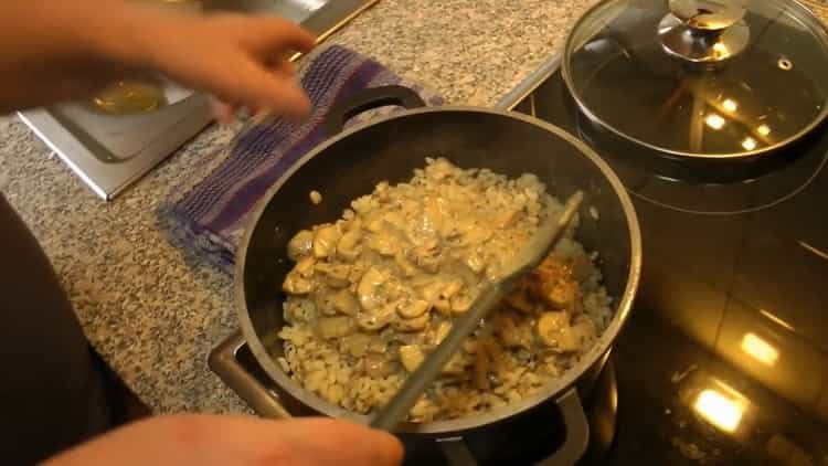 To make pearl barley, mix the ingredients