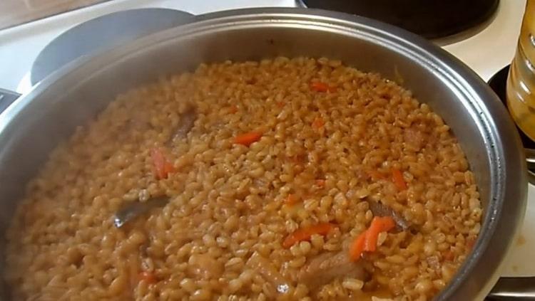 pearl barley is ready