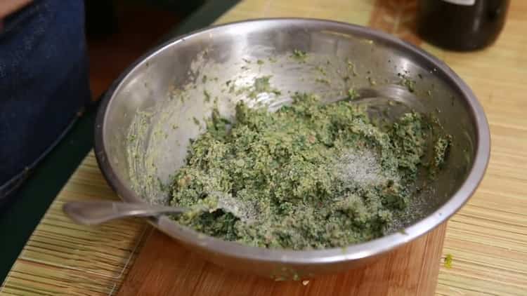 Spinach Phali - a delicious Georgian snack