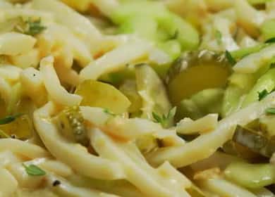 squid and cucumber salad