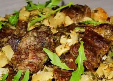 The best garnit for meat or fish from celery root 🍲