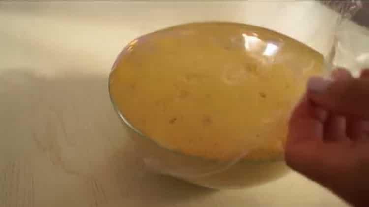 To make buns, knead the dough