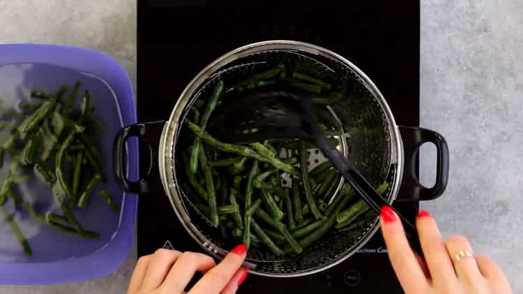 For cooking, prepare the ingredients