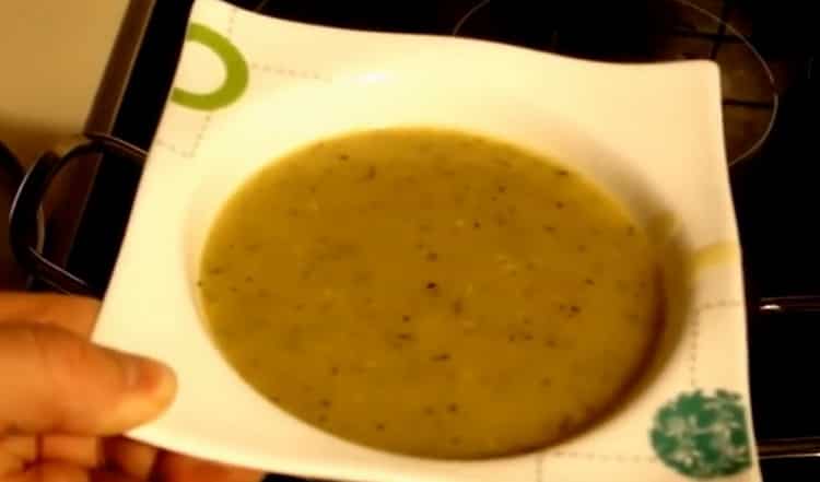 Lentil puree soup: step by step recipe with photo