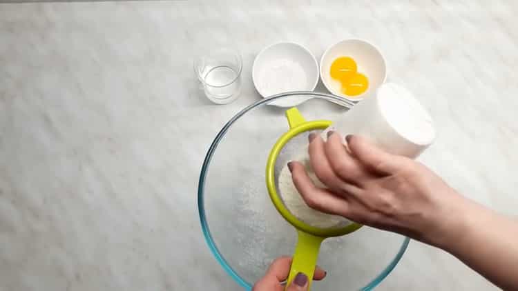 Cooking dough for homemade egg noodles