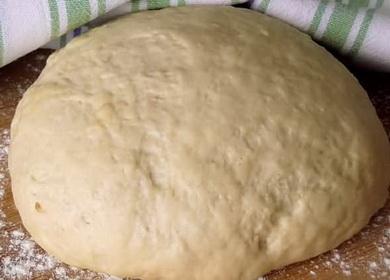 Super successful and quick pizza dough on kefir 🍕