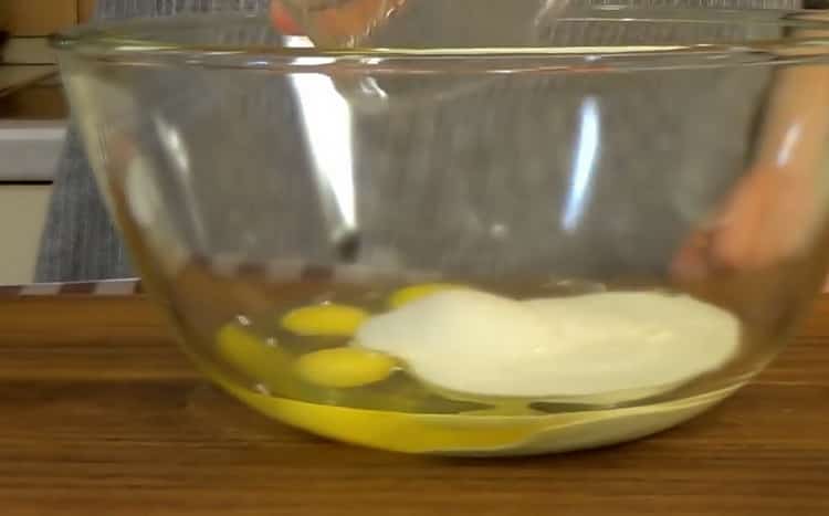 Prepare the ingredients for the dough.