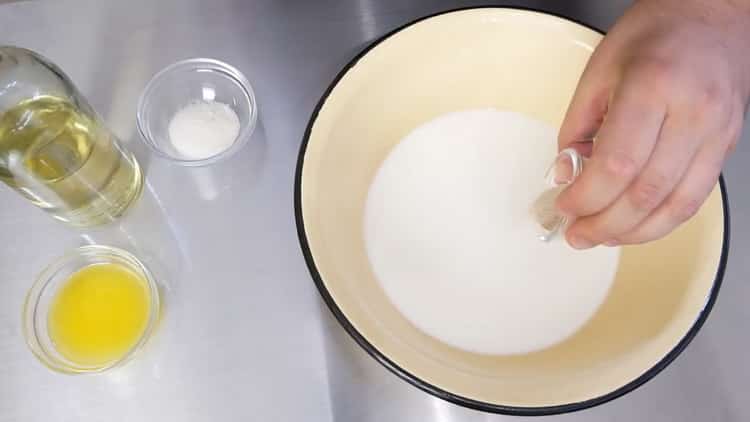 Cooking dough for echpochmakov