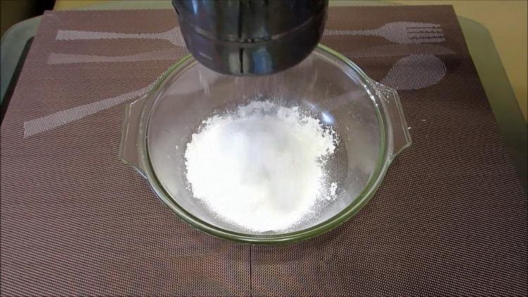 Serum yeast dough for pies and rolls