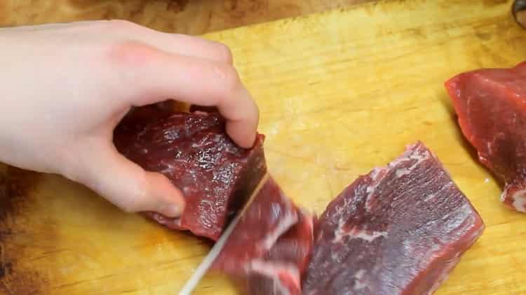 To prepare meatballs, prepare the ingredients