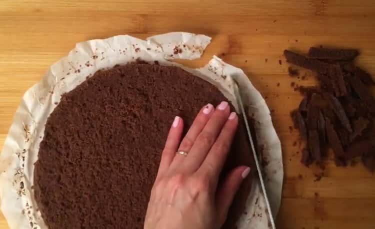 Make cake to make ice cream cake