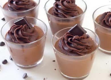 Easy recipe for delicious chocolate mousse 🍫