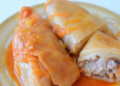 Very simple and delicious sauce for stuffed cabbage 🍛