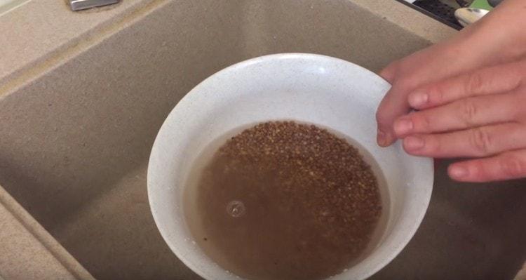 Well washed buckwheat.