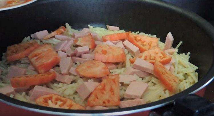We also lay out tomatoes.