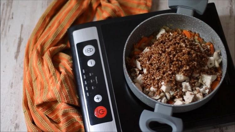 To make buckwheat, mix the ingredients