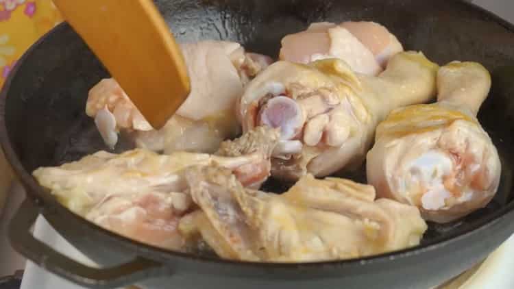 For cooking, prepare the ingredients