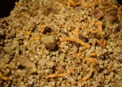 Buckwheat with pork in a slow cooker - a simple, tasty and very quick recipe 🥣