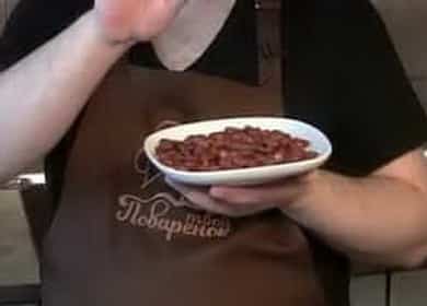 How to cook beans in a step by step recipe with photos
