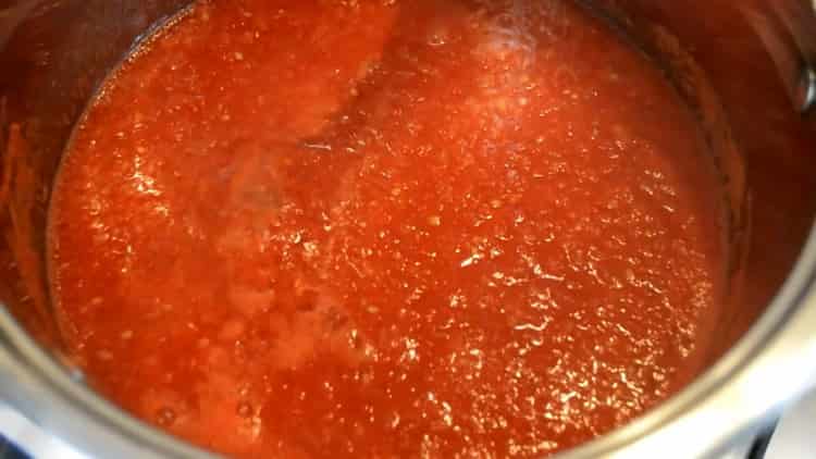 Digest the ingredients for lecho