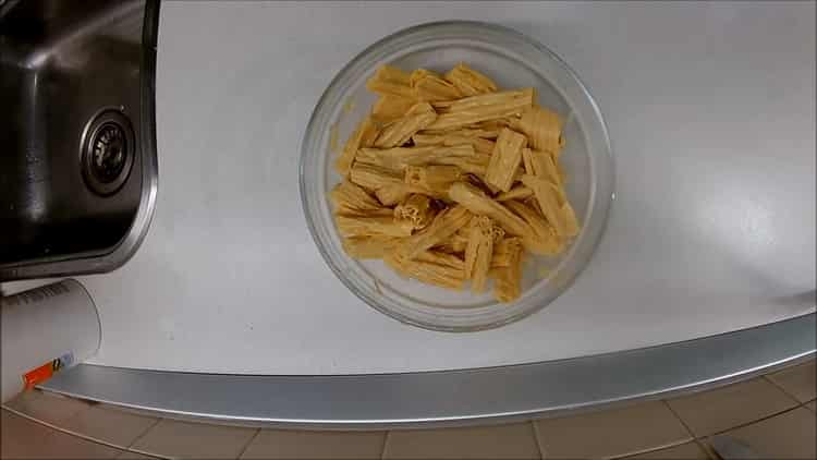 dry asparagus is ready