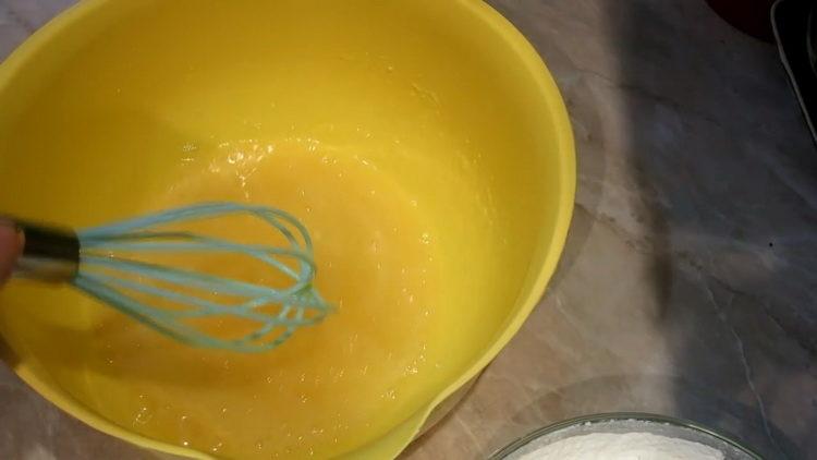 Very tasty and hearty pancakes with chicken