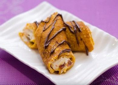 Delicious and tender pumpkin pancakes with cottage cheese 🎃