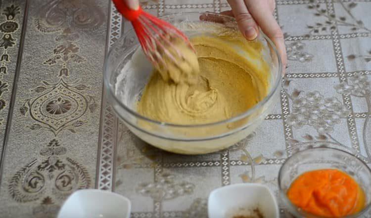 The dough at this stage is thick.