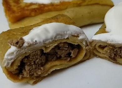 Simple, delicious and tender pancakes with chicken liver 🥞