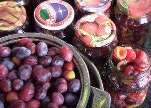 Tasty and sweet plum stew without sugar: a step by step recipe with a photo.