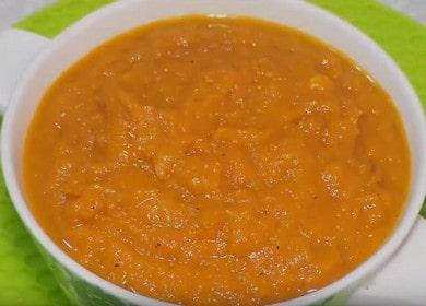 Delicious pumpkin caviar is like squash 🎃