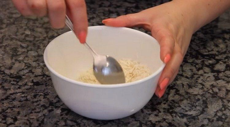 Grated Parmesan mixed with flour.