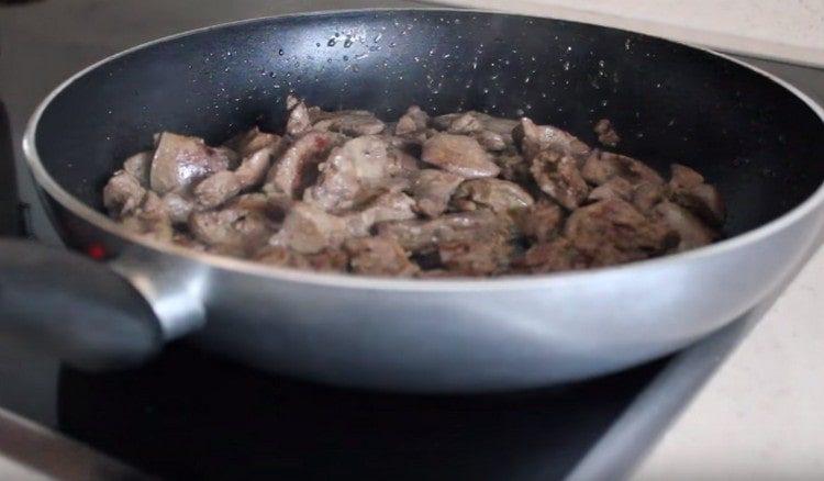 Fry the liver.
