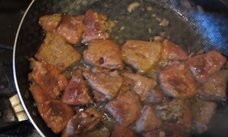 Fry the liver.